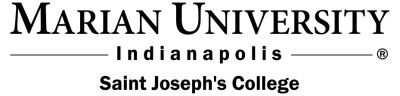 Marian University's Saint Joseph's College Logo
