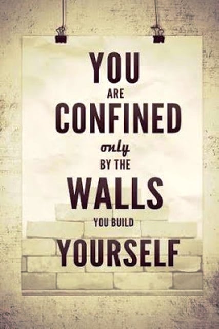 Inspiring Quote About Personal Walls