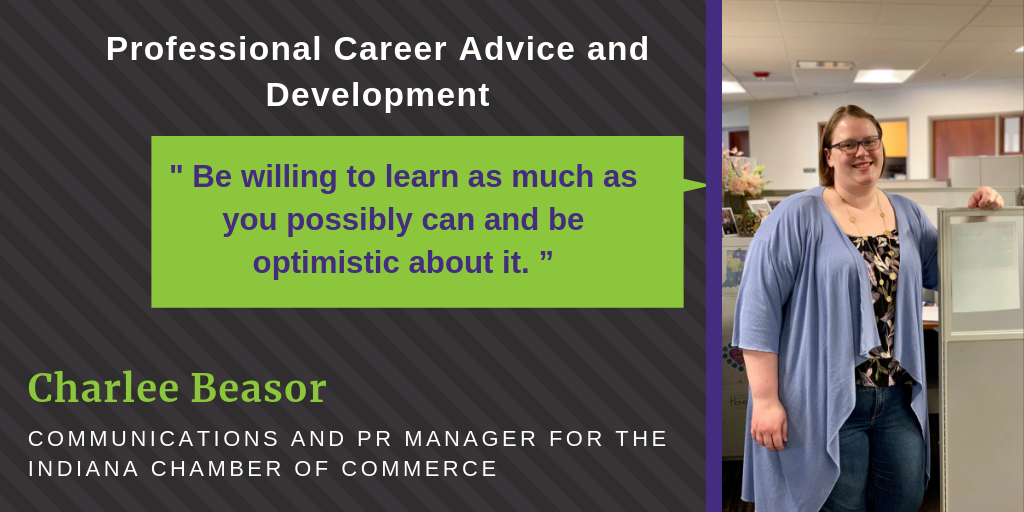 Career Advice from the Communications and PR Manager at the Indiana